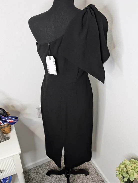 NWT Dress The Population Tiffany Black Dress - Picture 6 of 10